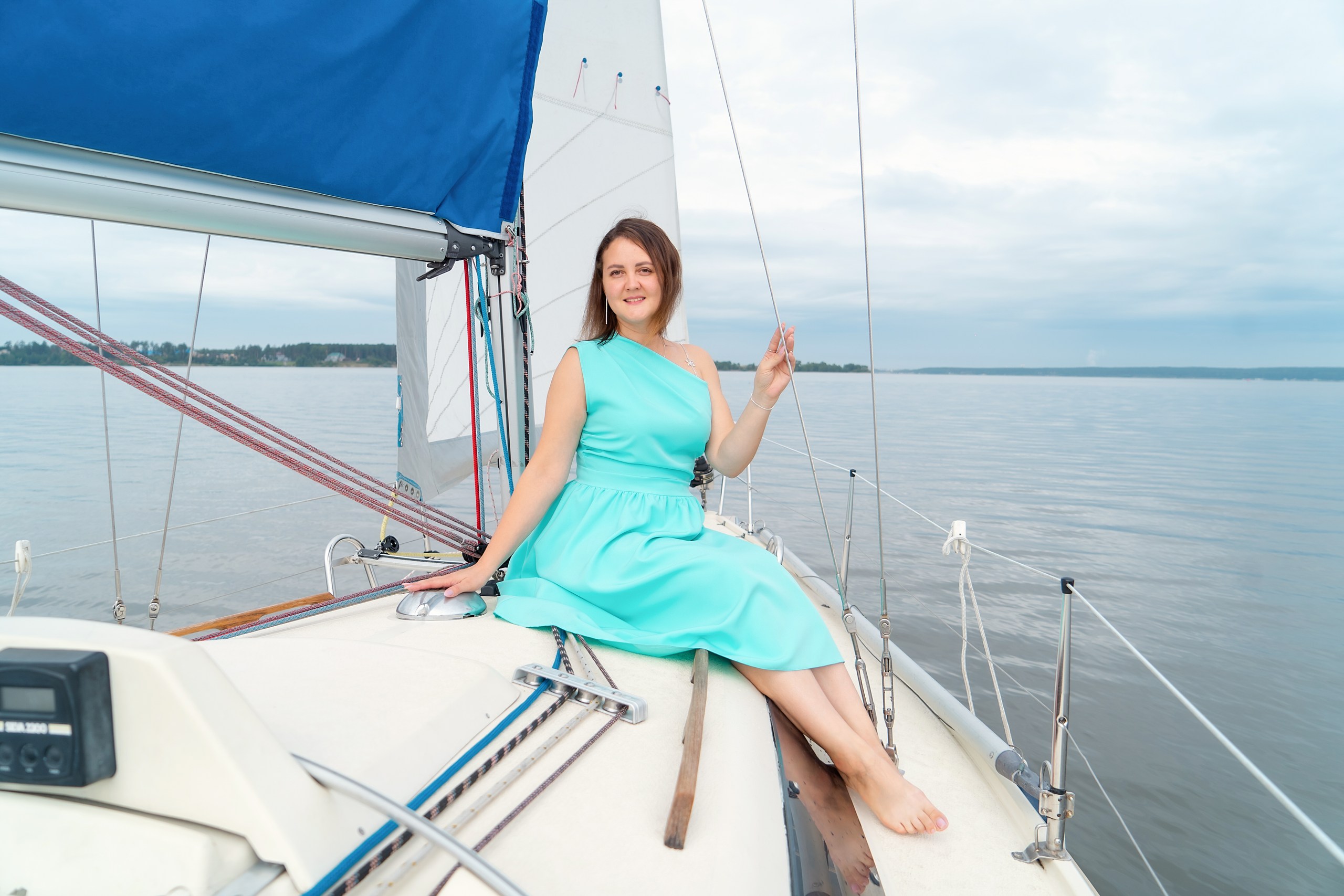 Прогулка на яхте Sierra. Фотограф – Наталия Князева.