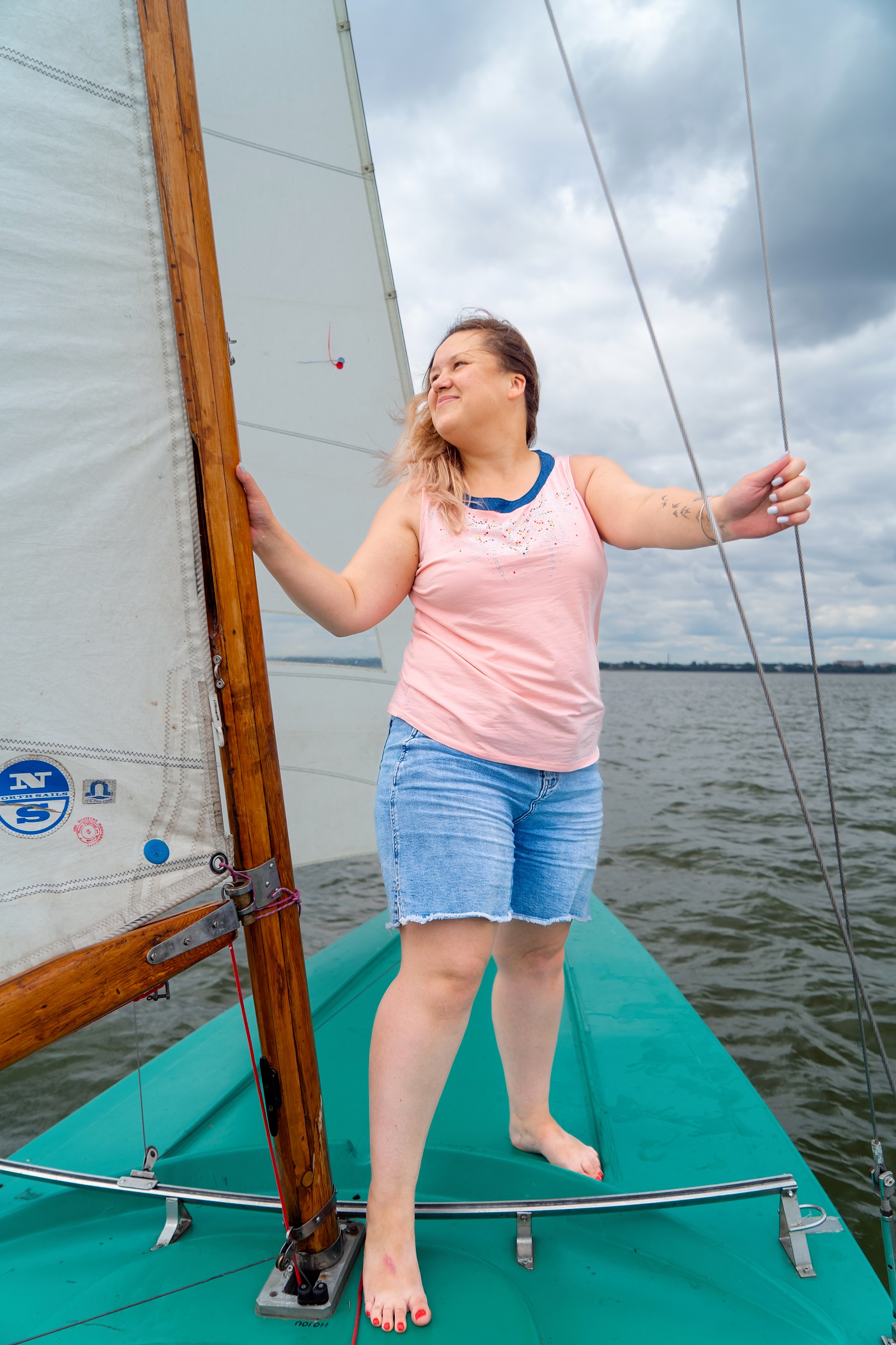 Прогулка с элементами обучения на яхте Бибигон. Фотограф – Наталия Князева.
